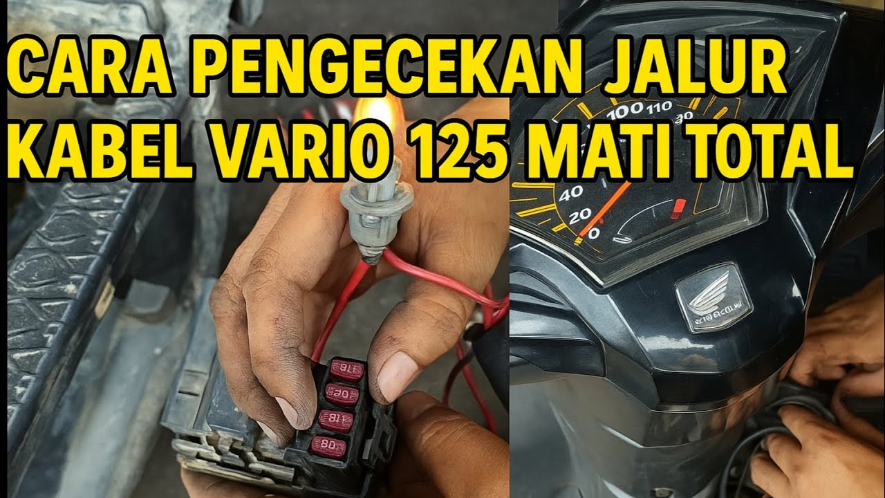 VARIO 125 KELISTRIKAN MATI TOTAL