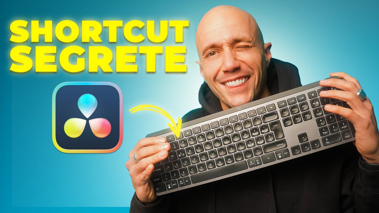 Ti svelo le SHORTCUT SEGRETE di RESOLVE