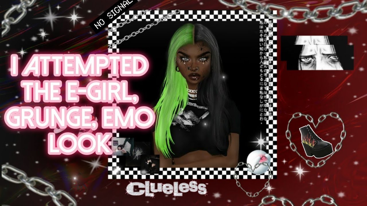 Trying out an Edgy style • E girl style • IMVU