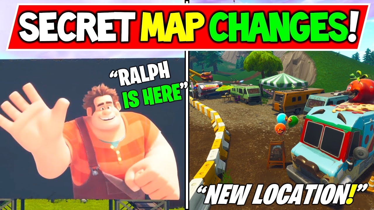*NEW* FORTNITE SECRET MAP CHANGES! 