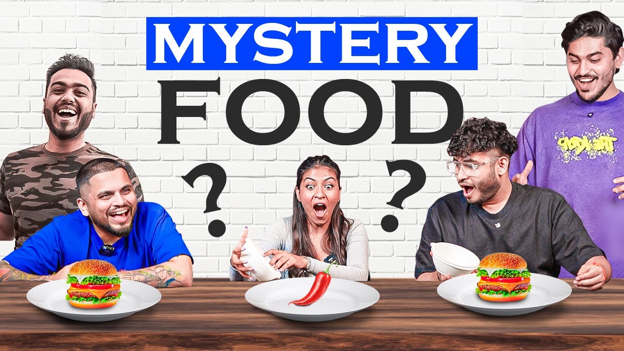 THE MYSTERY FOOD CHALLENGE FT. S8UL