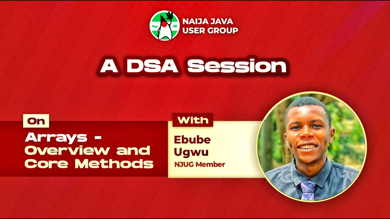 Arrays – Overview & Core Methods with Ebube