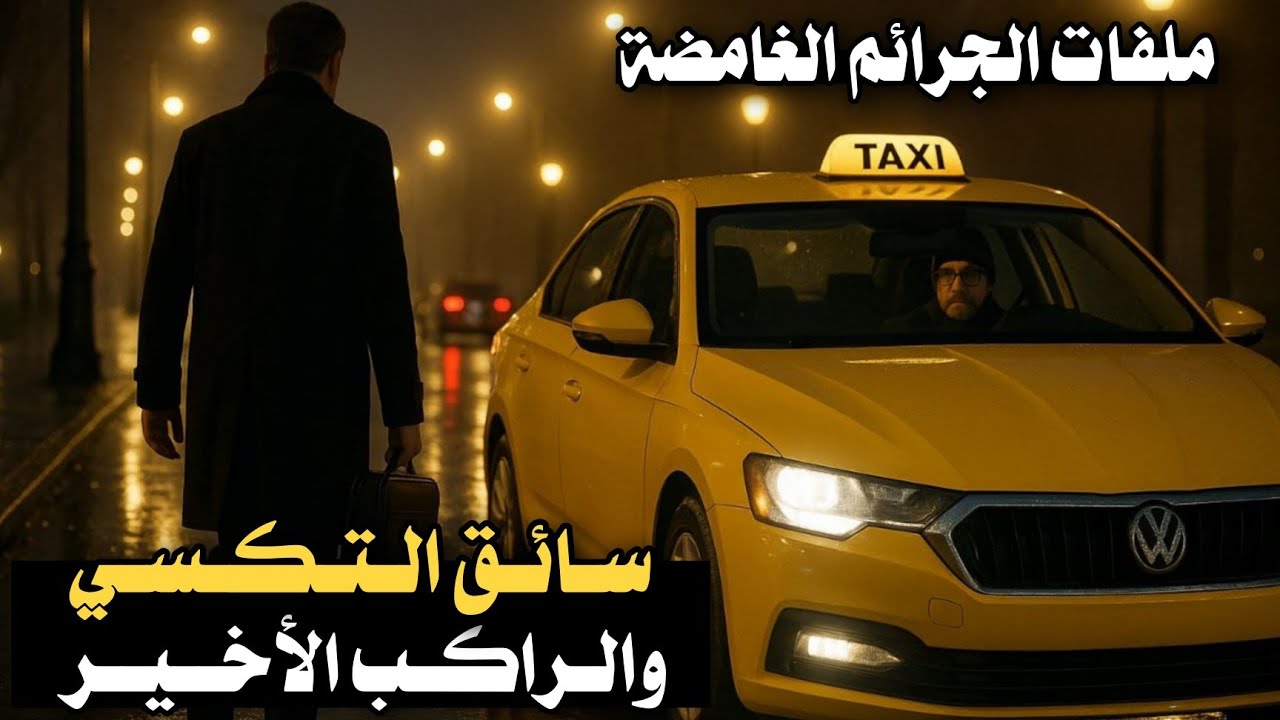 4 _ سائق التكسي والراكب الأخير - من ملفات الجرائـ||،ـم الغامضة