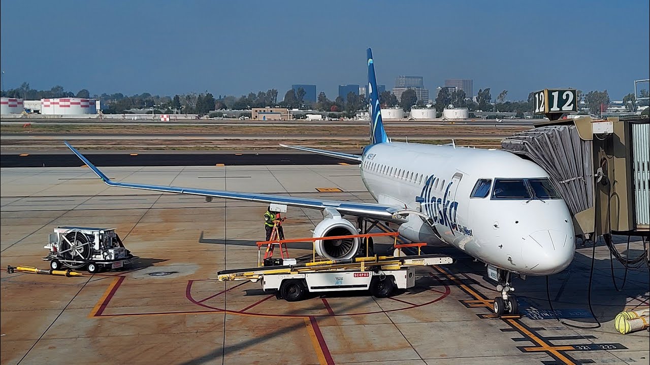 TRIP REPORT | Alaska Airlines (Economy) | Embraer E175 | San Francisco to Orange County