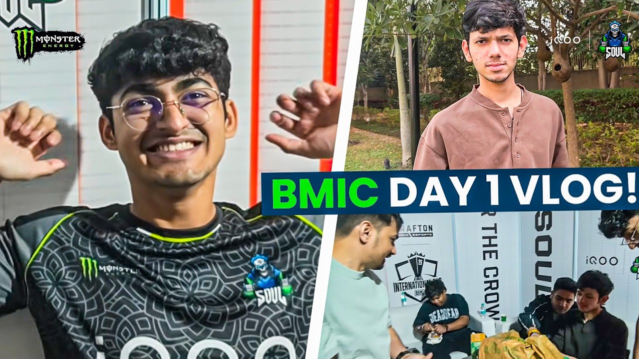 BMIC With Team iQOO SOUL (BTS) | International Cup: India, South Korea, Japan | Vlog 5 | 