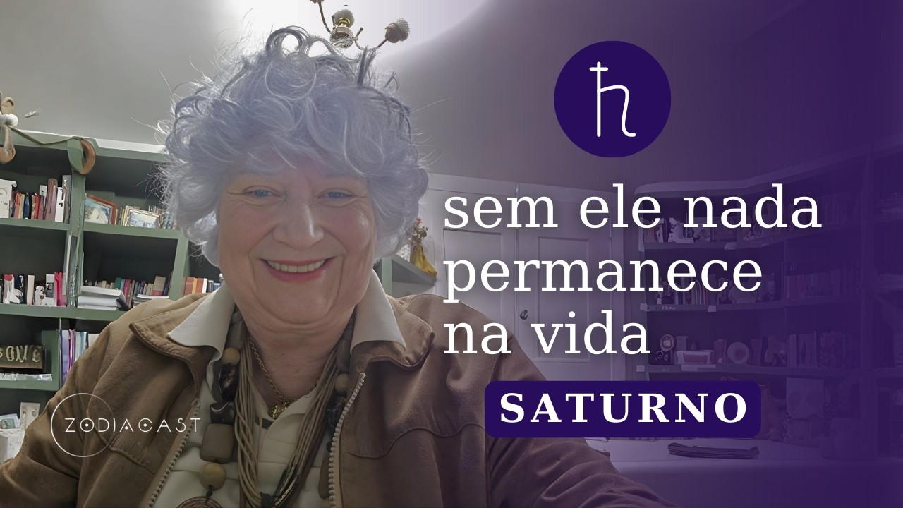 Saturno na Astrologia  - Palestra de Anna Maria Costa Ribeiro