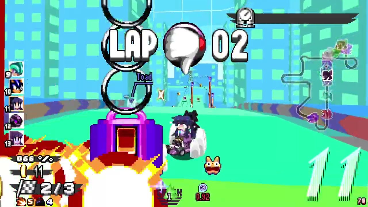 Dr. Robotnik's Ring Racers v2.1 (v1.1) - Sunflower's Garden (Modded, Gear 2 & 3) (01/05/2024)