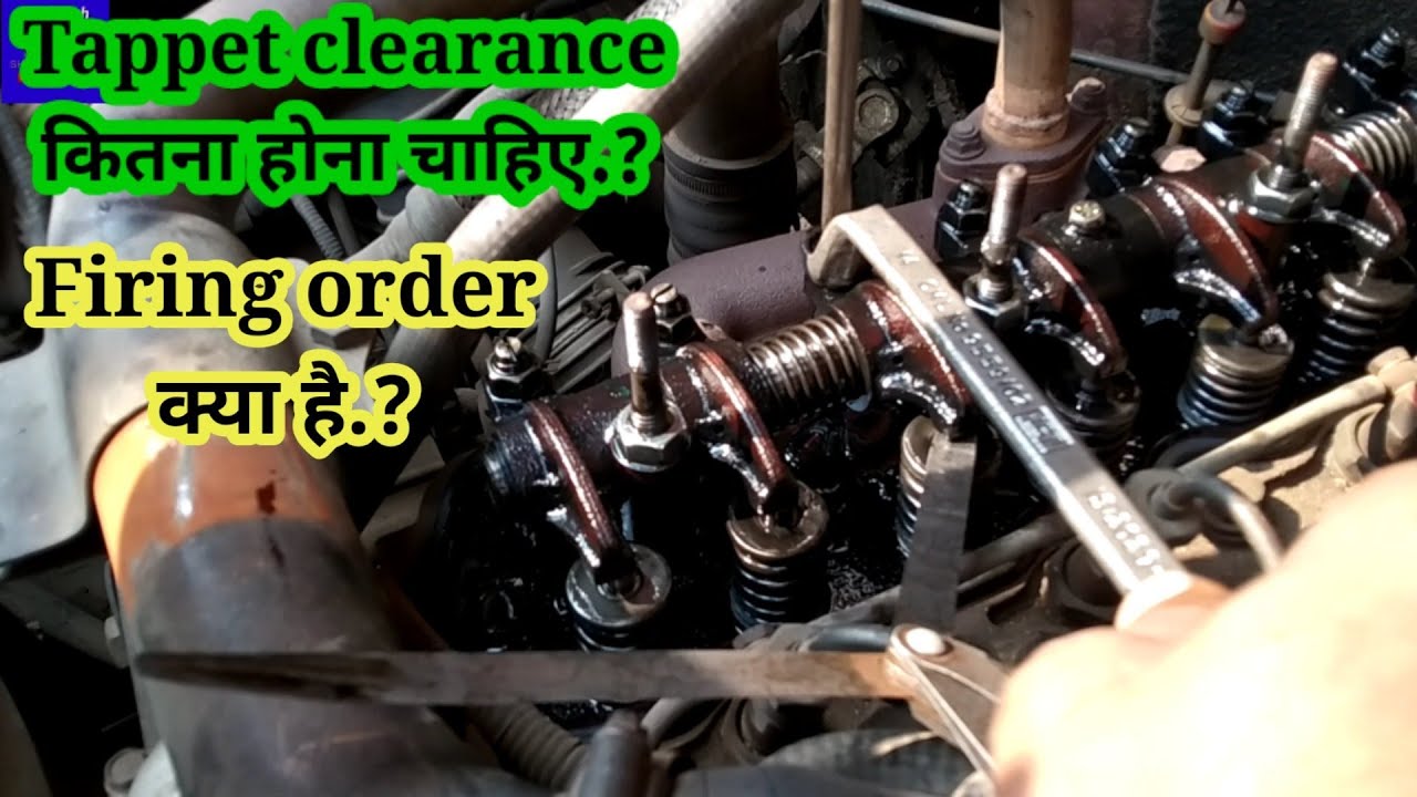 Mahindra Bolero/Pickup Tappet settings/Tappet clearance