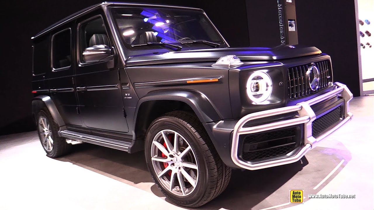 2019 Mercedes AMG G63 - Exterior and Interior Walkaround - 2019 NY Auto Show