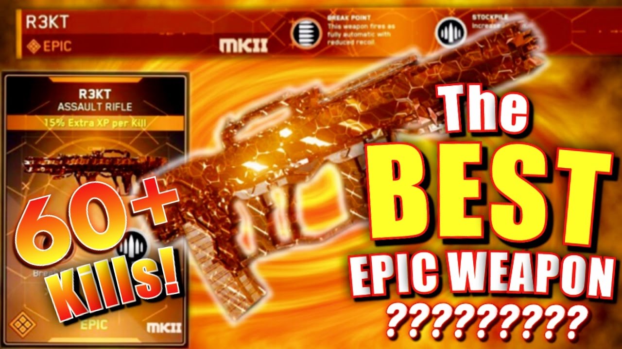 EPIC R3KT Should Be Unlocked Now! its one of the Best Epic Weapons Of Infinite Warfare