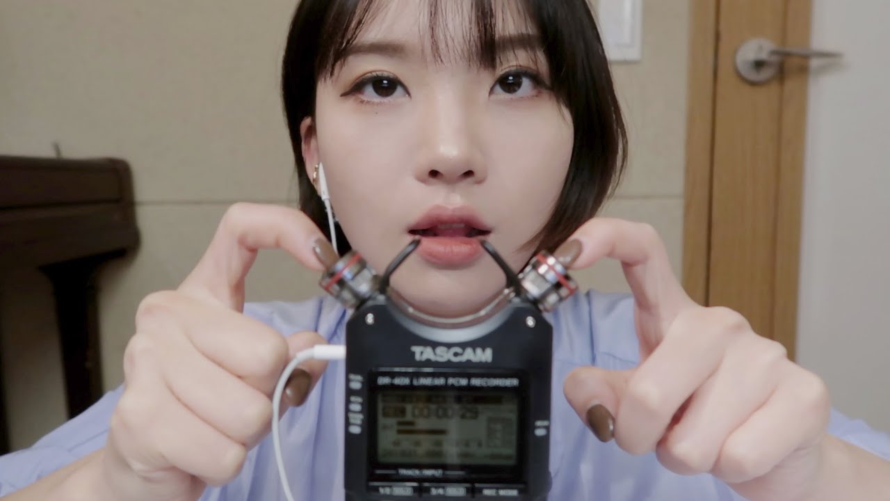 타스캠(TASCAM) ASMR #2 탭핑과 스크레칭 (Tapping & Scratching)