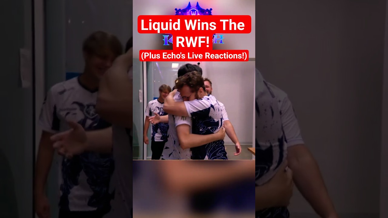 LIQUID WINS RWF! | Plus Echo's Live Reactions!