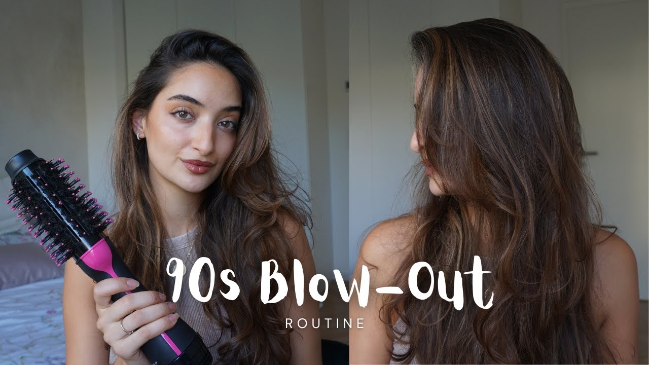 Get the Ultimate 90s Blowout on Fine Hair with Revlon Styler | Step-by-Step Guide