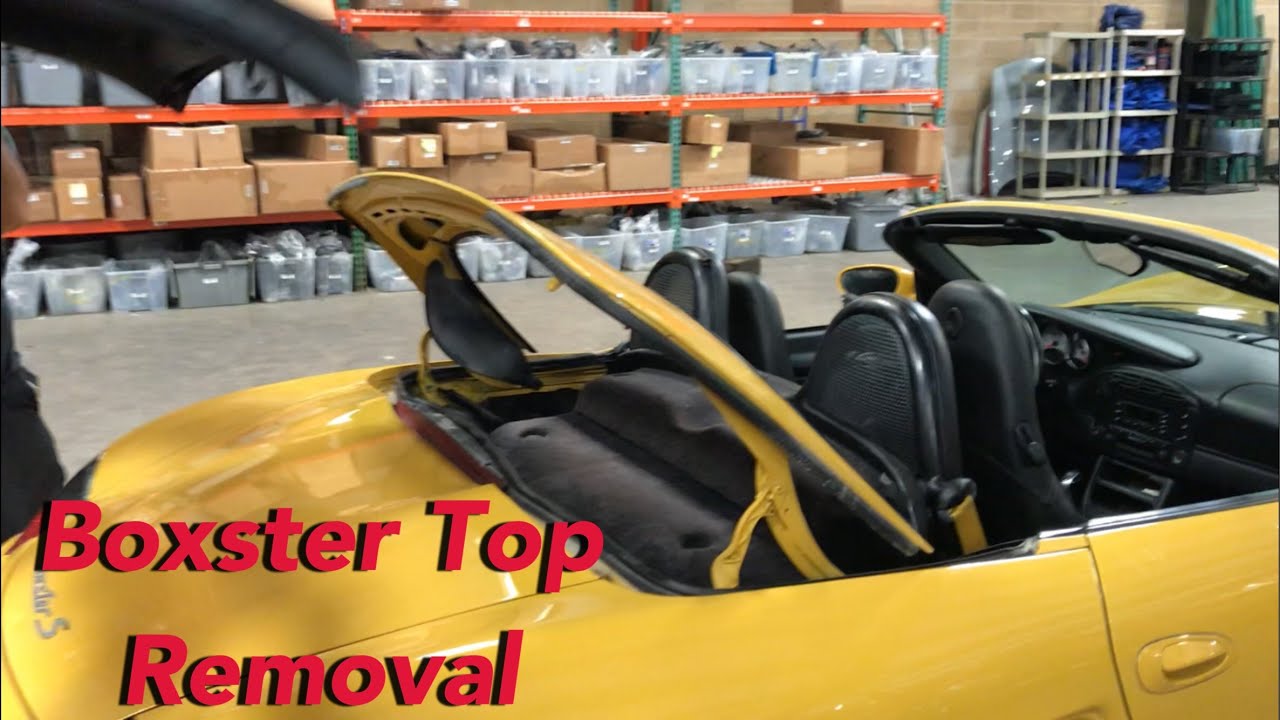 How to Remove the Convertible Top on a 986 Porsche Boxster