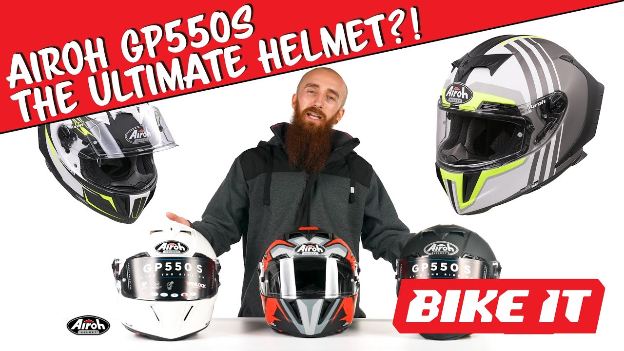 Airoh GP550S - The ultimate sports bike helmet?? We take an in-depth look here at Bike It
