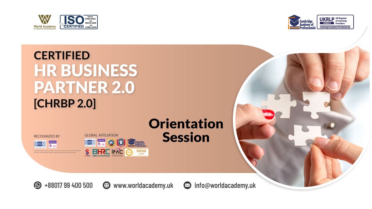 Certified HR Business Partner 2.0 (cHRBP)
