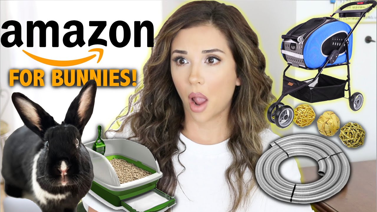 Things You Can Buy on AMAZON for Rabbits! (Christmas Shop with Us!)