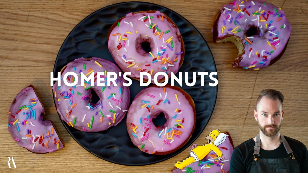 FRENCHY COOKS: HOMER SIMPSON'S DONUTS