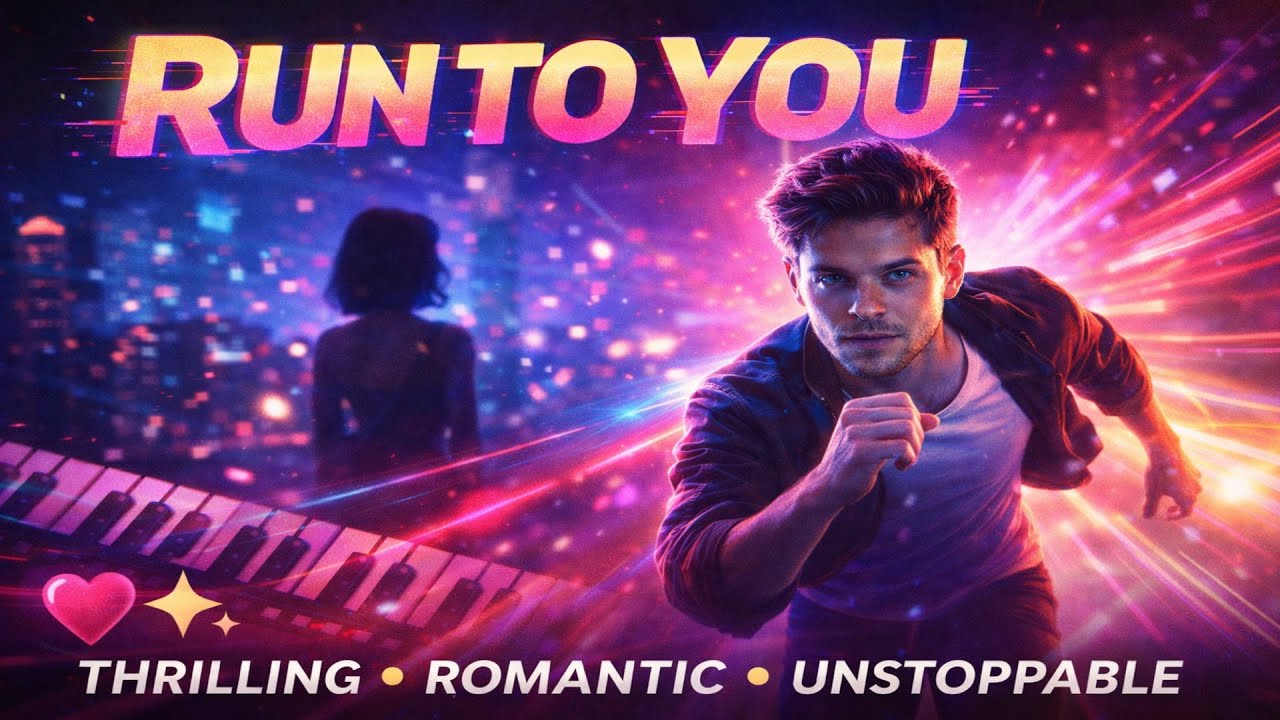 Run To You | Soaring 80s Synth-Pop Love Song About Taking the Leap