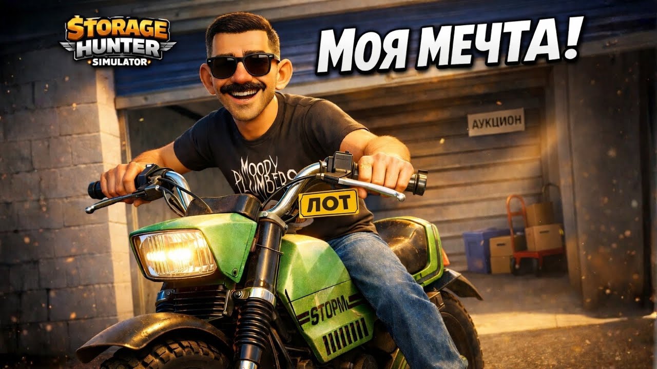 НЕУЖЕЛИ ЭТО САМЫЙ ДОРОГОЙ МОТОЦИКЛ С АУКЦИОНА?! ➤ Storage Hunter Simulator #35