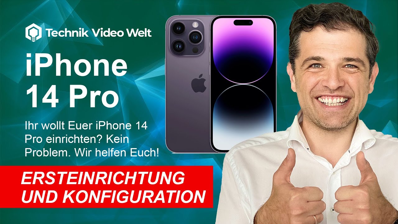 iPhone 14 Pro - Ersteinrichtung / Konfiguration • Tutorial