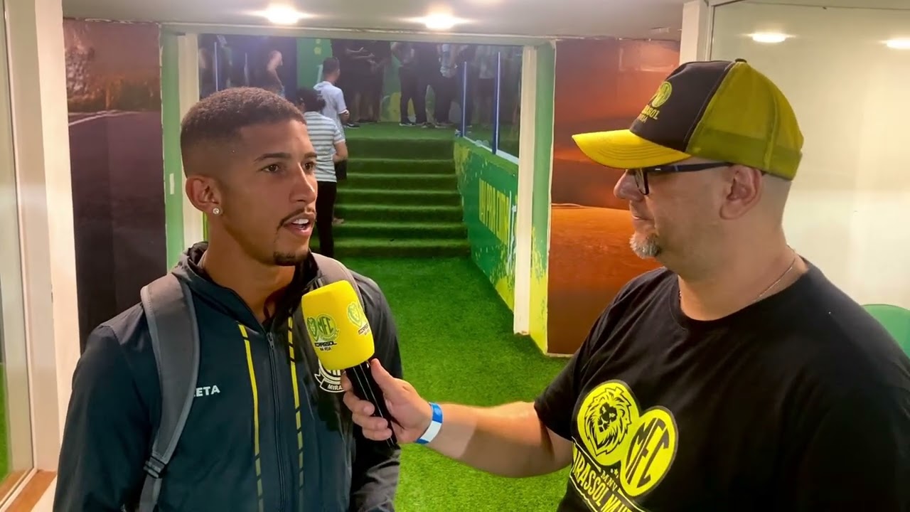 FALA FORMIGA🐜 - O autor do GOL do LEÃO falou com o MNV #mirassol #futebol #brasileirão #santos 