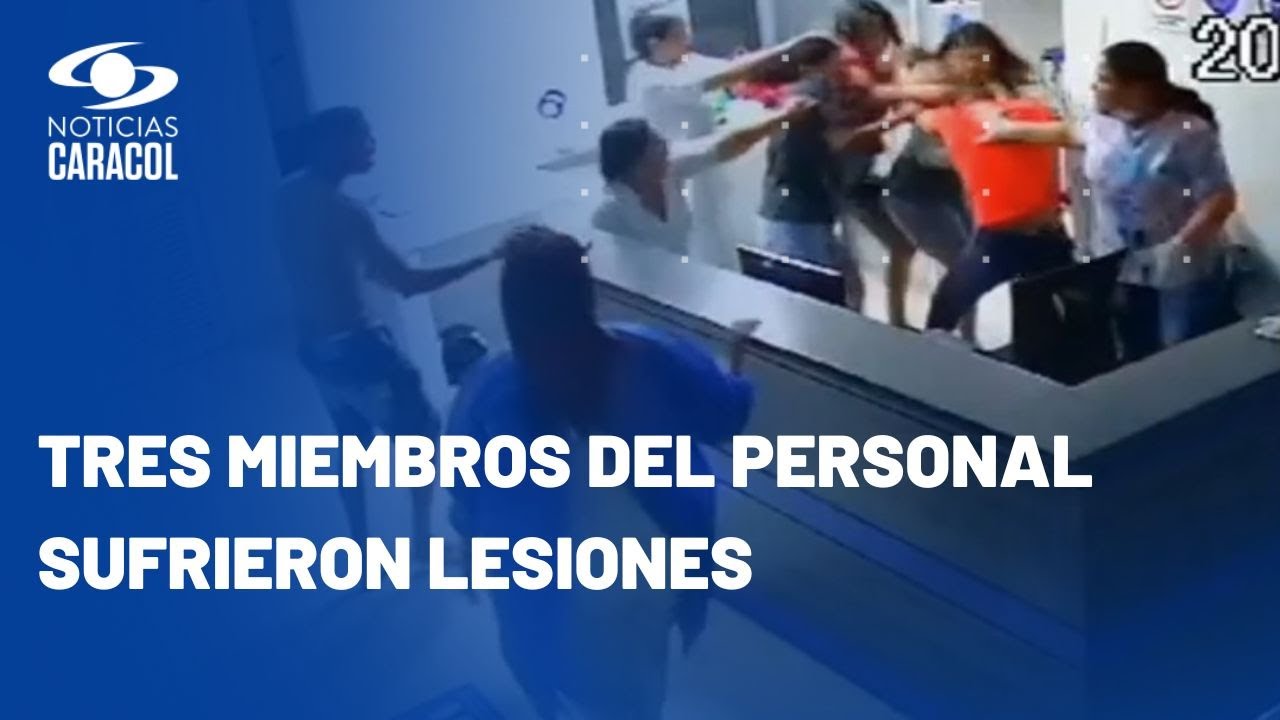 En Santa Marta, familia atacó con puños y patadas a personal de un centro de salud