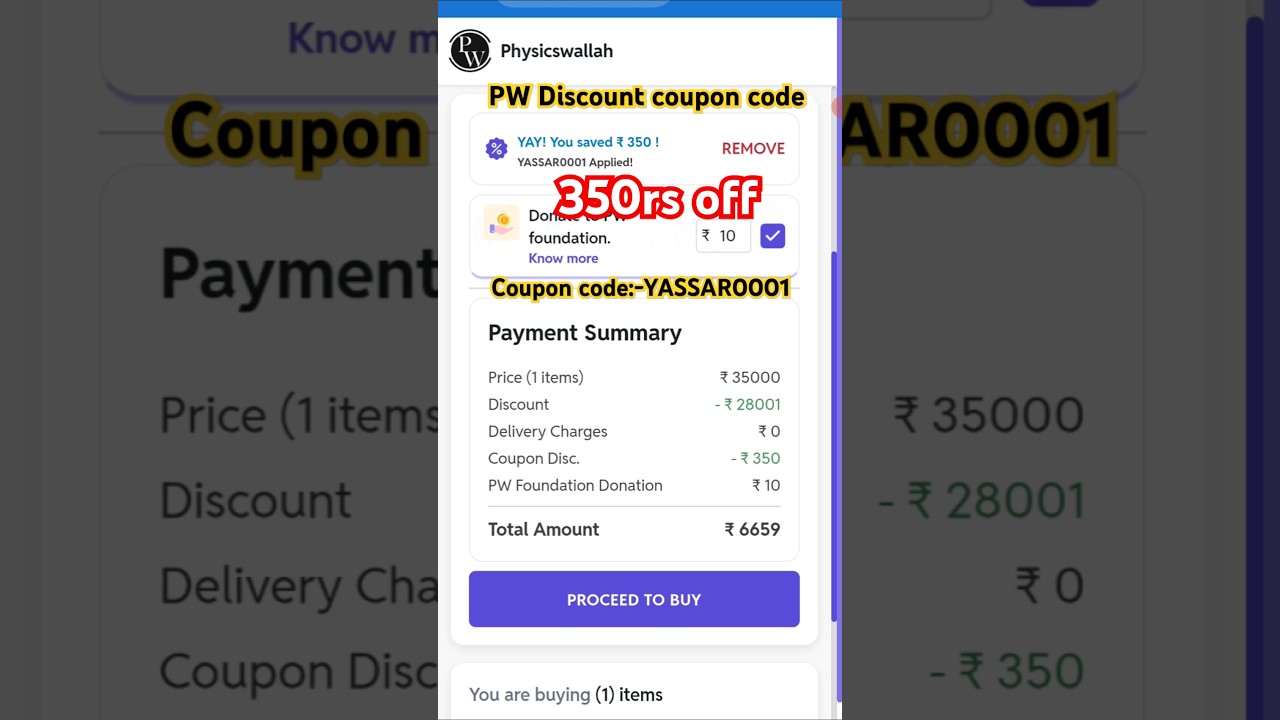 PW Nursing Pro Batch coupon code||PW Discount coupon code|| 