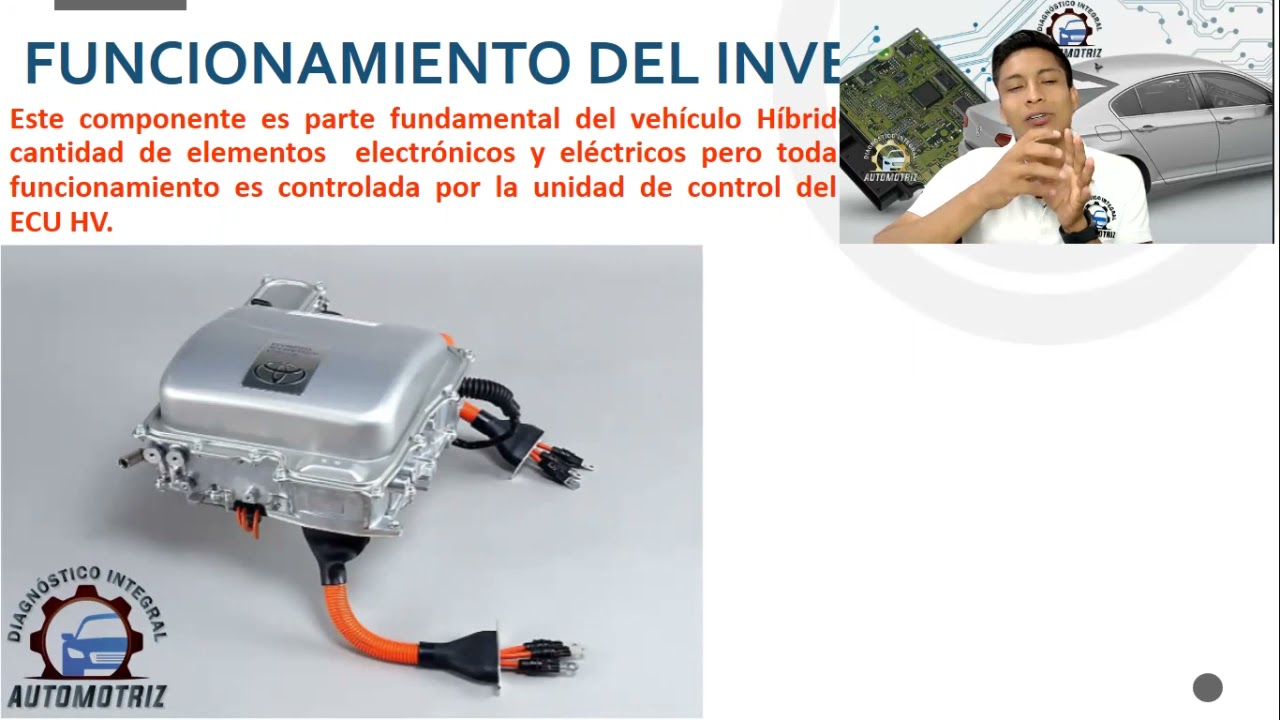 Diagnóstico en Inversor Toyota Prius | Prof. Neiser Alvarado / CNT