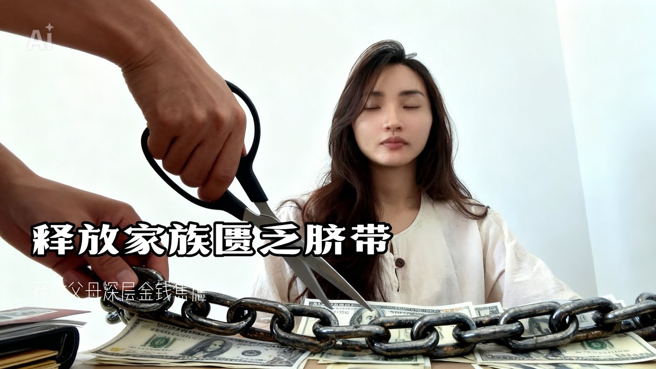 财富丰盛冥想：如何运用圣多纳释放法，放下对父母财务模式的抗拒与模仿