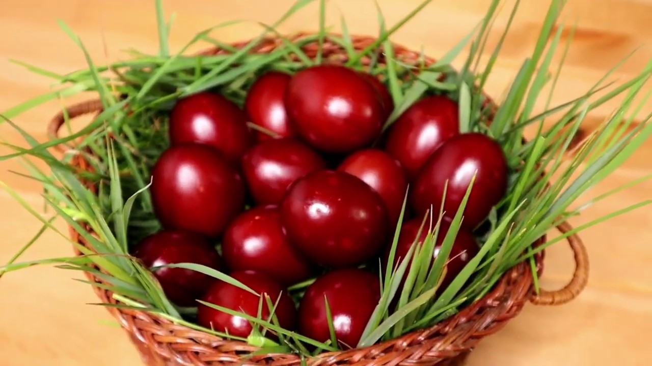 Oua vopsite natural pentru Paste | Maria Popescu