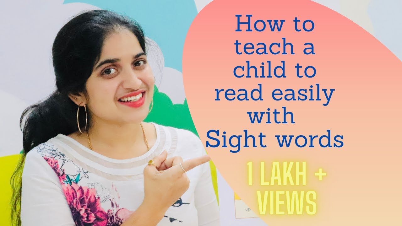 How to teach a child to read easily with sight words | learn 40 Dolch Sight words & Bingo game