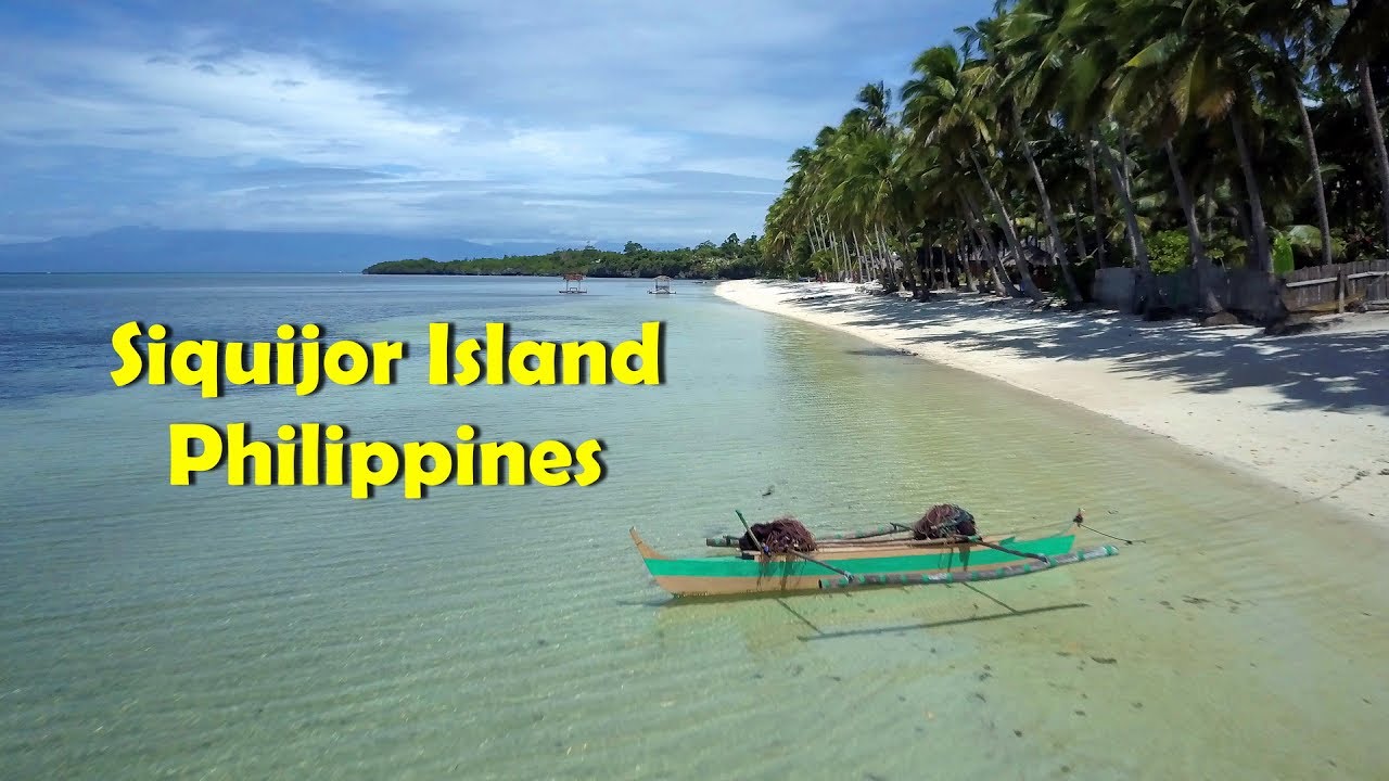 Solangon White Sand Beach, San Juan, Siquijor Island, Philippines