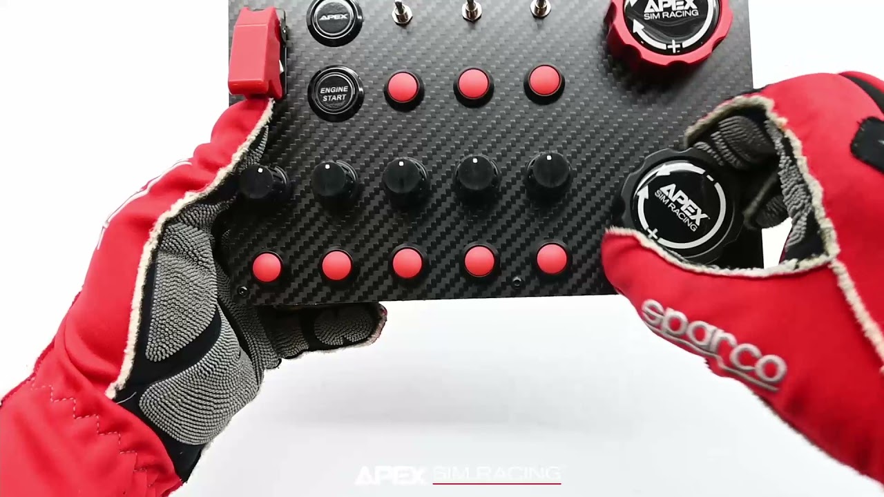 Apex Sim Racing -- Downforce Button Box