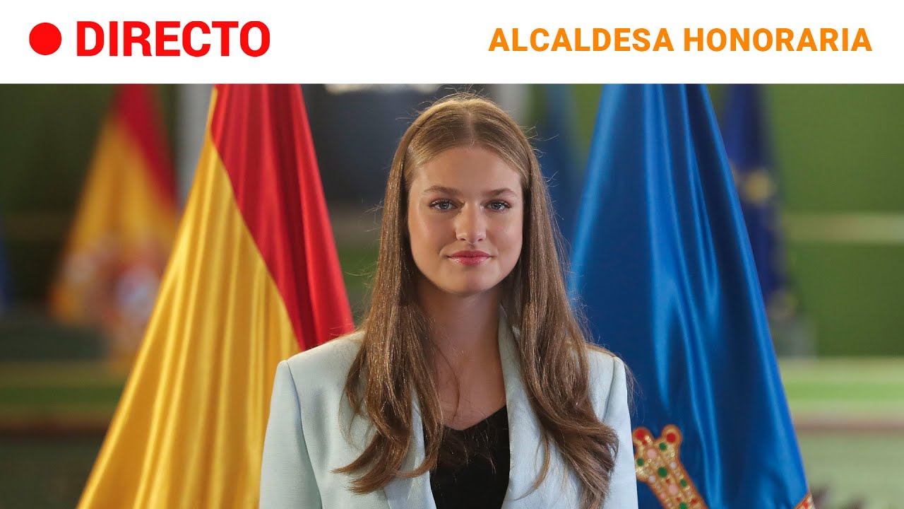 PRINCESA DE ASTURIAS: LEONOR YA ES ALCALDESA HONORARIA de OVIEDO | RTVE Noticias