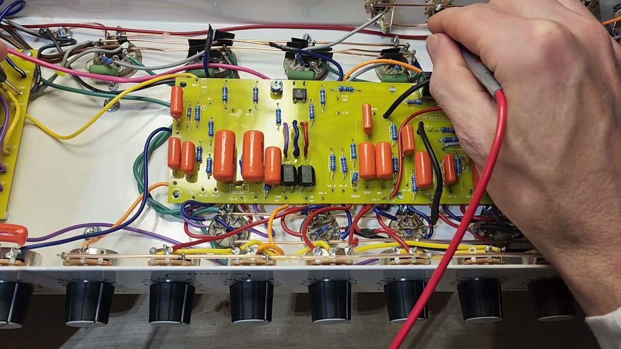 Building my 1st Tube amp Soldano SLO100 Days 15 18