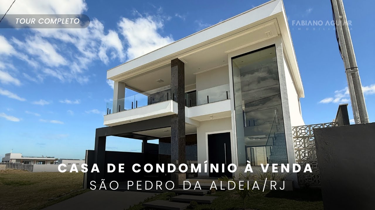 CASA COM PISCINA E VISTA INCRÍVEL À VENDA EM SÃO PEDRO DA ALDEIA