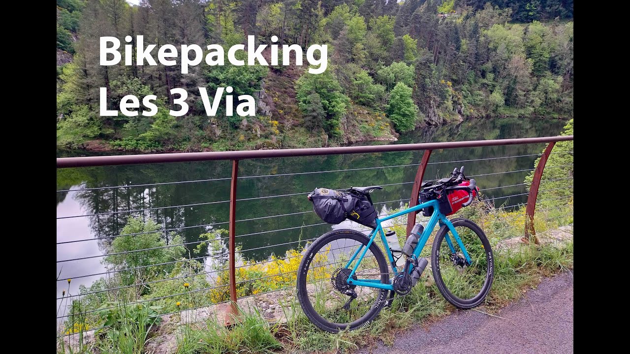 Les 3 via en bikepacking