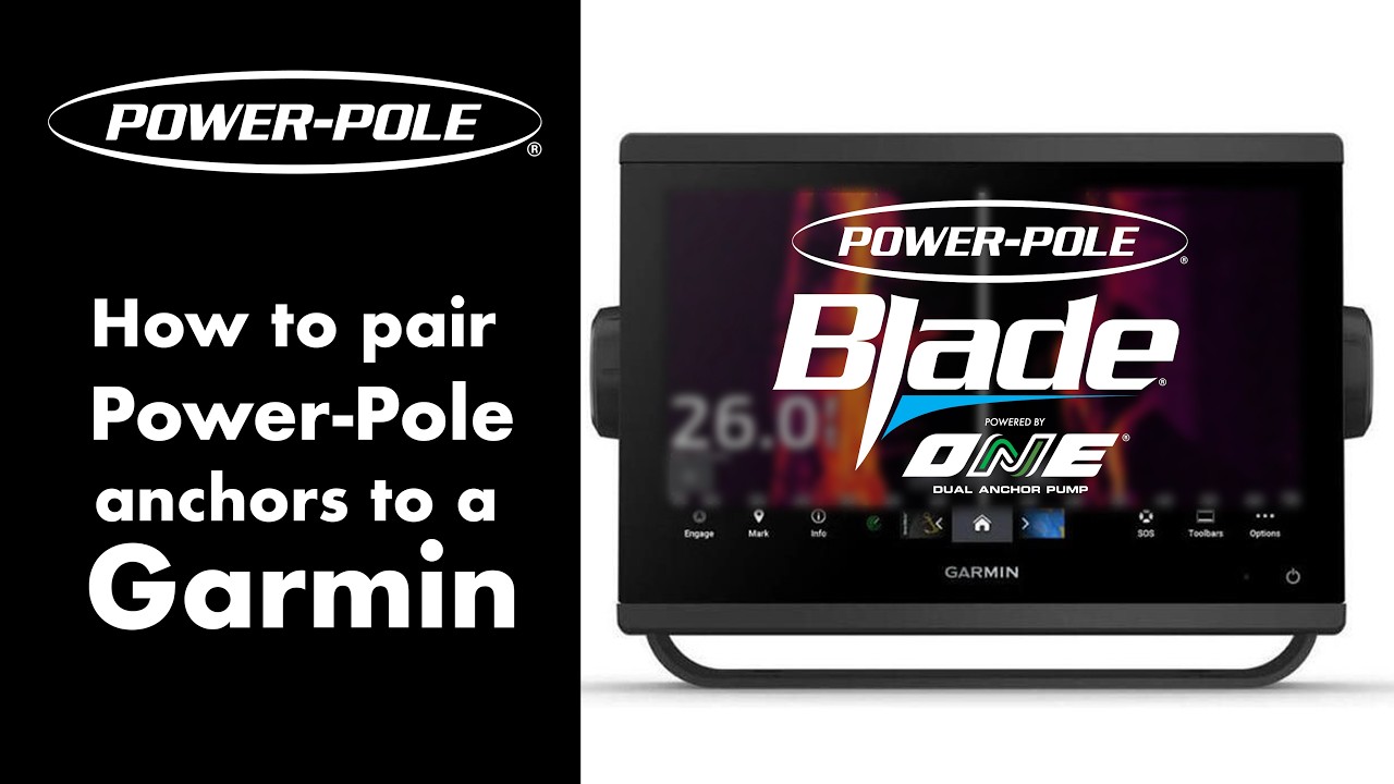 Pairing your Power-Pole anchors to a Garmin - Power-Pole Product Support