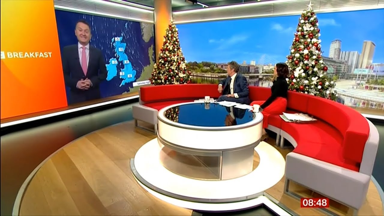 BBC Breakfast: Снежные предупреждения и редкое &laquo;янтарное&raquo; предупреждение в связи с арктическим по...