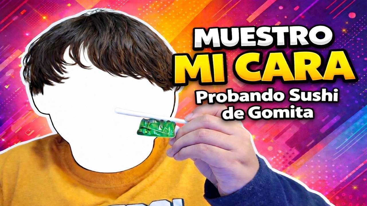 Probando Sushi de Gomita