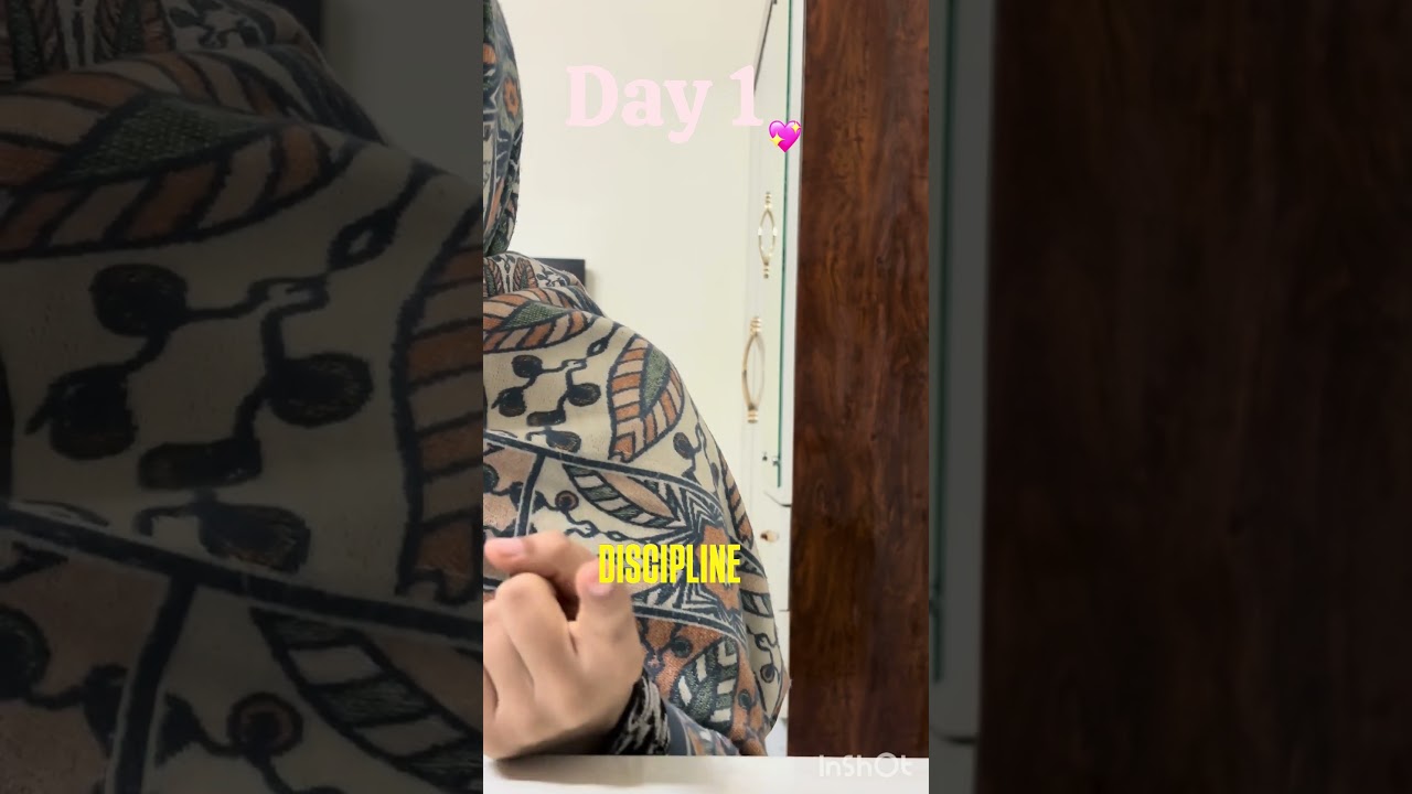 [Day 1/21] Not chasing likes, just building confidence, discipline & self-growth. 🌱Follow.✨