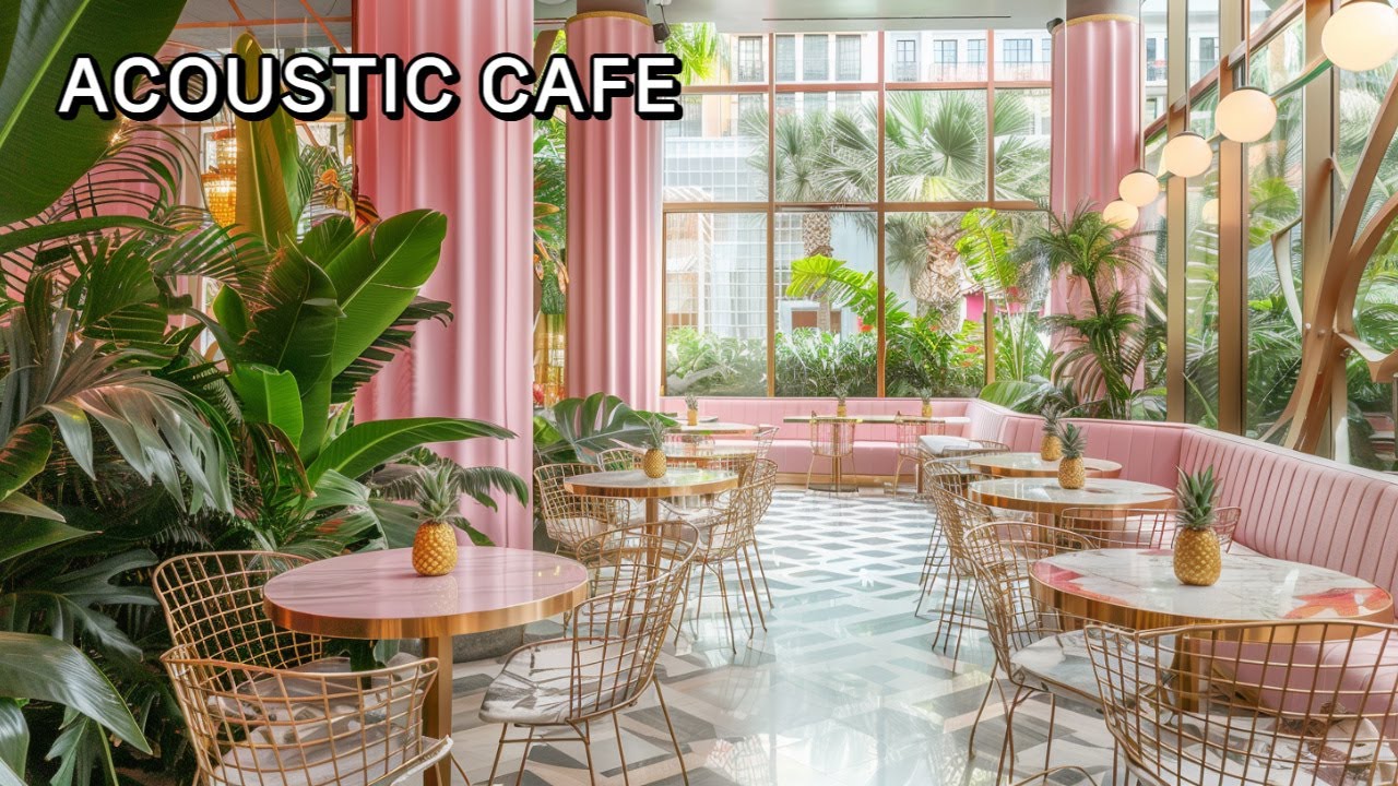 Fingerstyle Acoustic Café Playlist | Warm & Happy Guitar Melodies