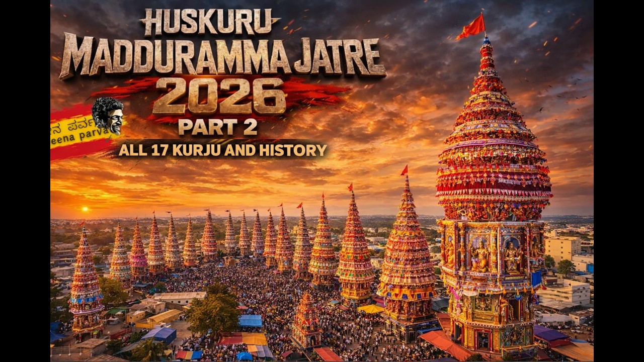 2026 All 17 Kurju-Ratha Huskuru madduramma Jatre 2026