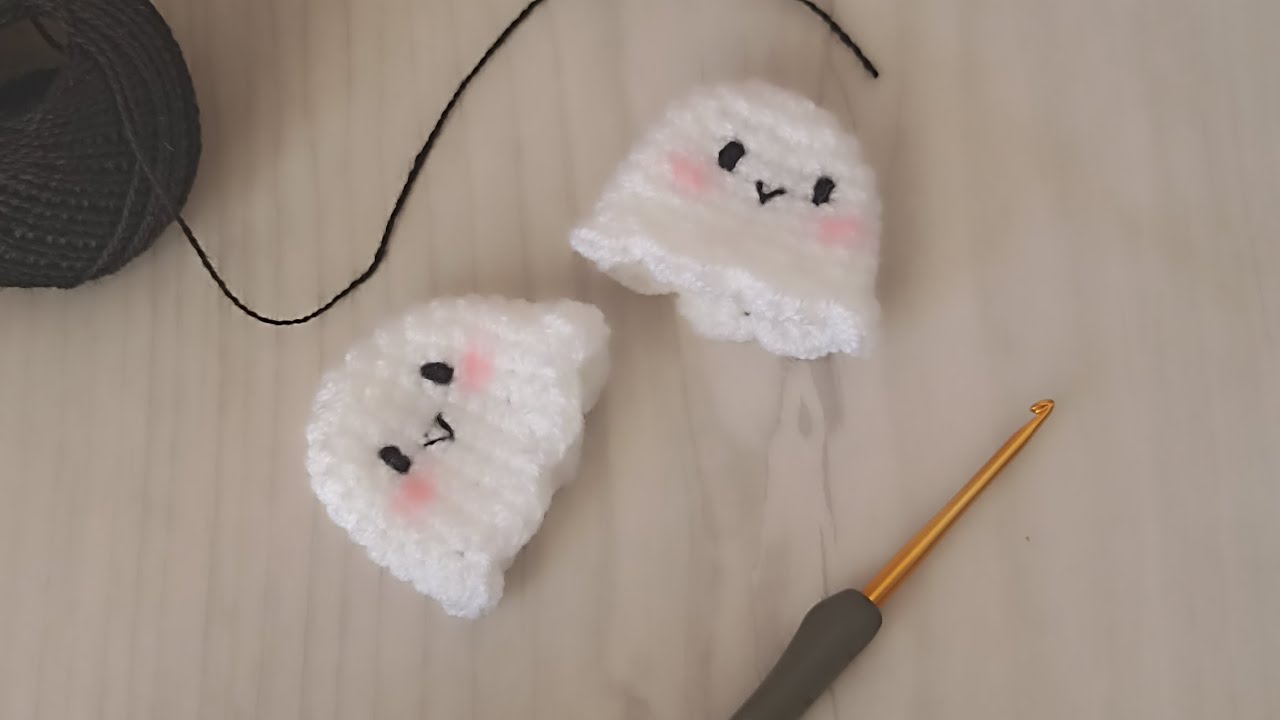 آموزش بافت روح کیوت 👻 🧶 let's make cute soul 