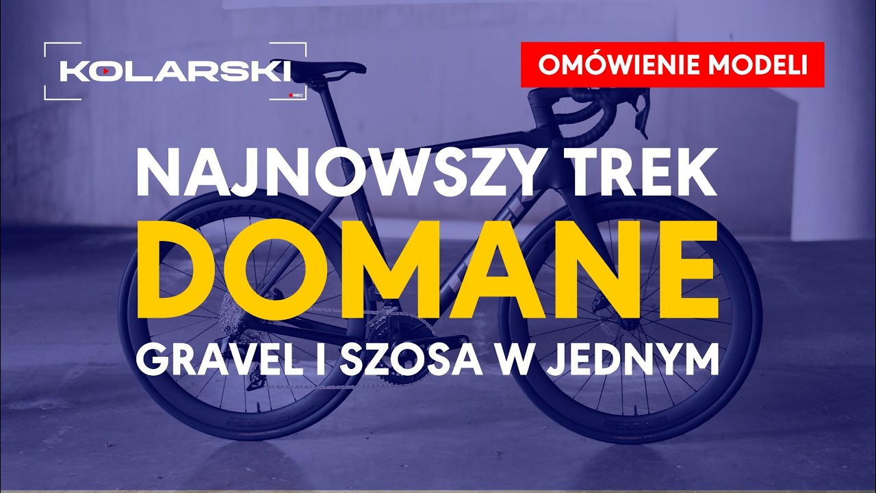 PREMIERA! Jest znacznie taniej! Najnowszy TREK Domane 2027 już jest! Szosa i gravel w jednym
