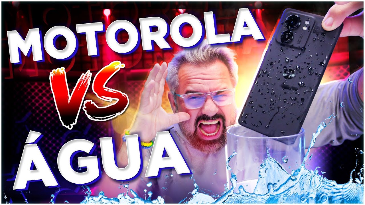 JOGUEI O MOTOROLA EDGE 40 NA ÁGUA! SERÁ QUE DEU CERTO?