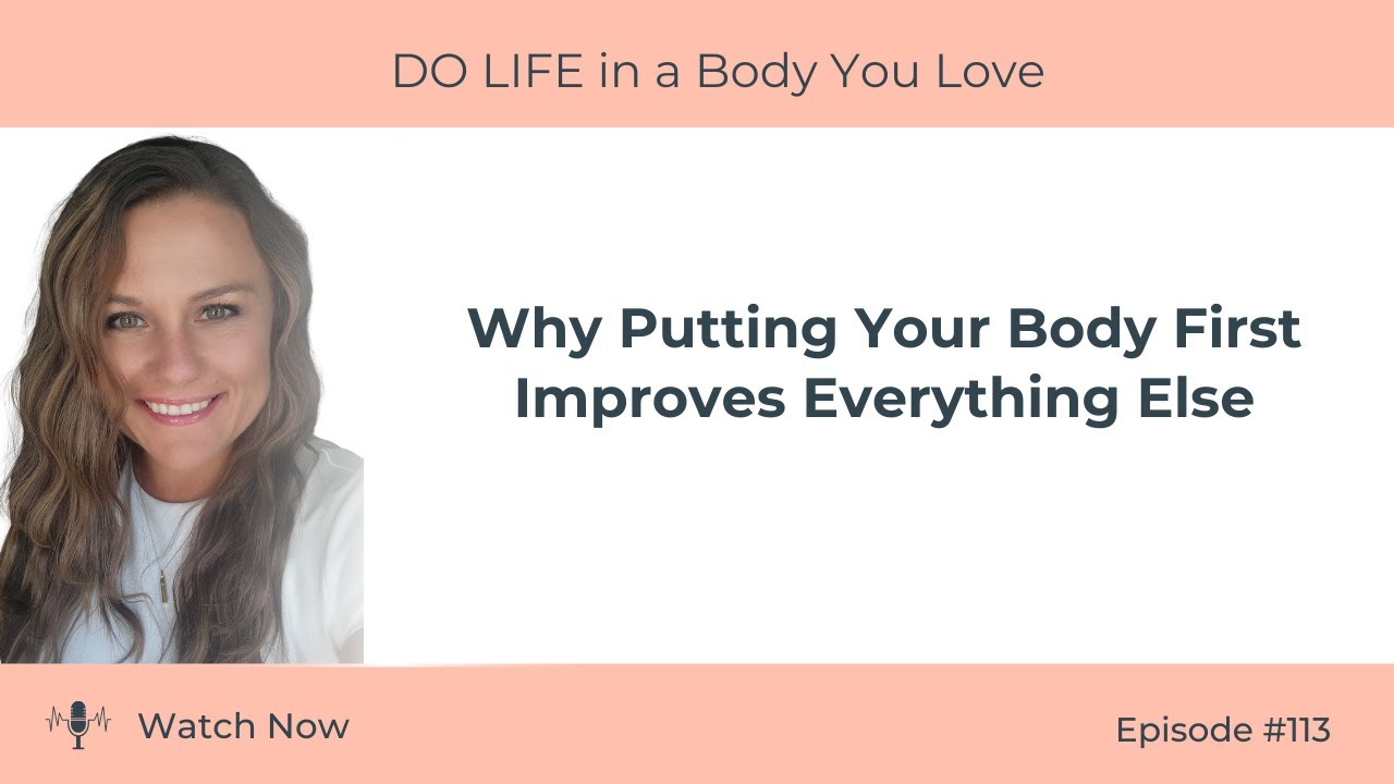 Why Putting Your Body First Improves Everything Else
