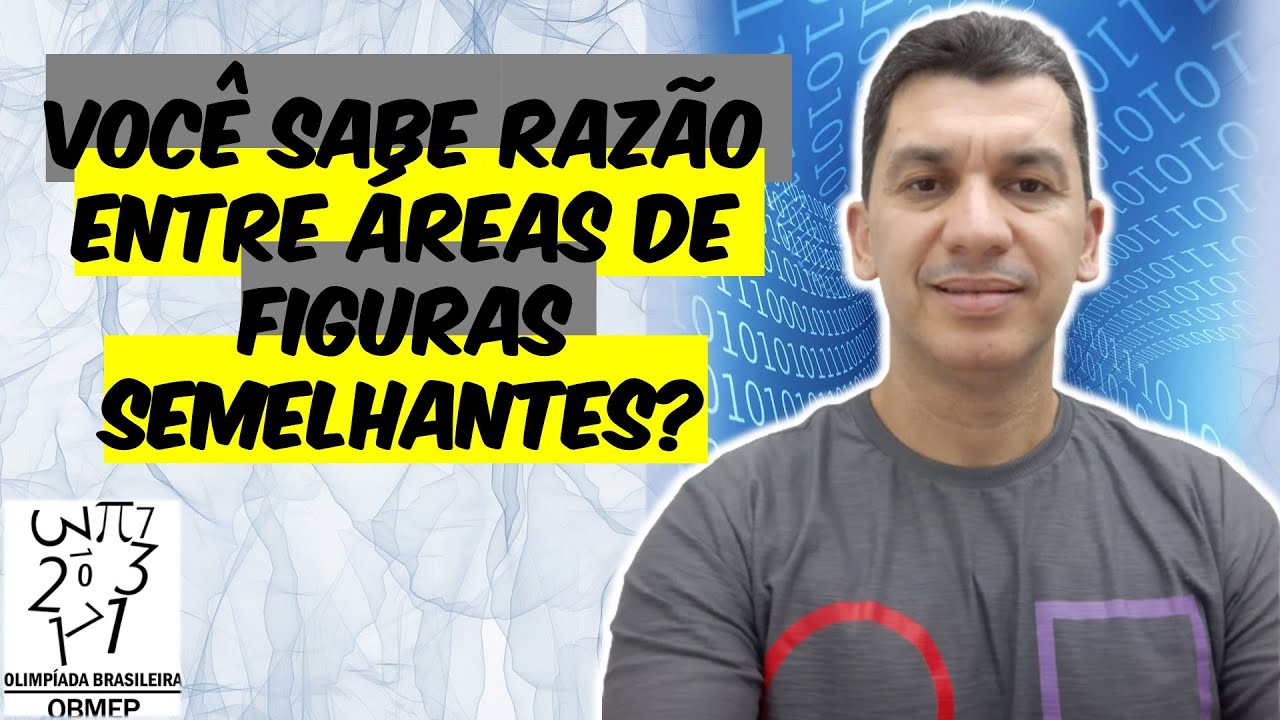 OBMEP - RAZÃO ENTRE ÁREAS DE FIGURAS SEMELHANTES - A figura mostra três regiões, a, b e c,