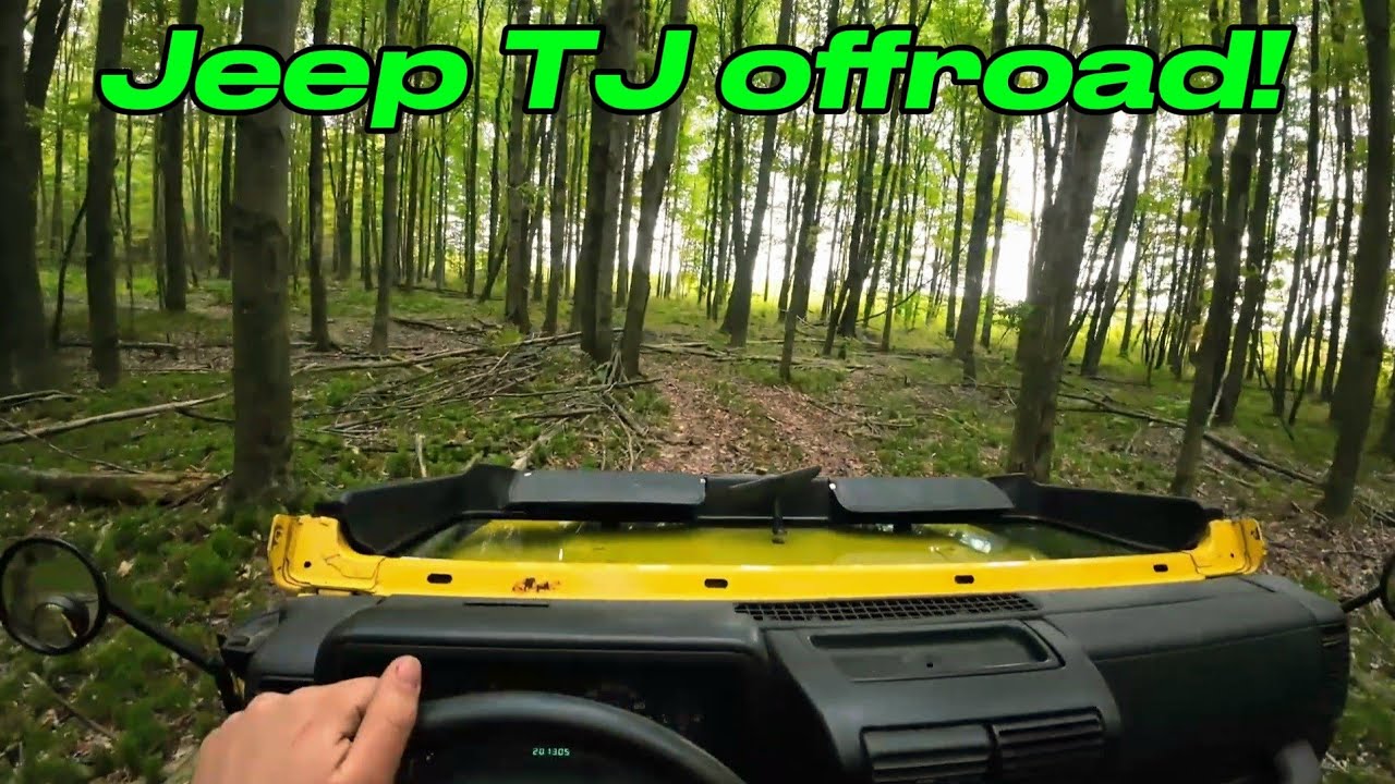 Впервые съезжаю с дороги на новом Jeep Wrangler TJ!!